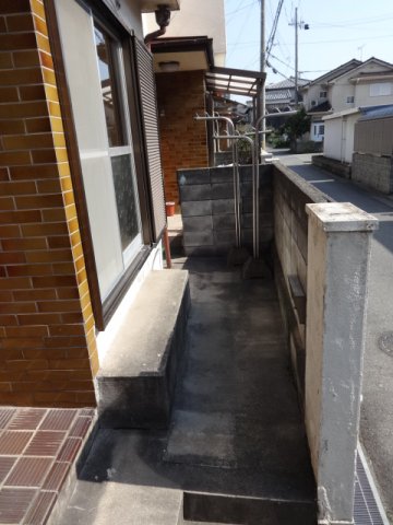 庭　物干しスペース！