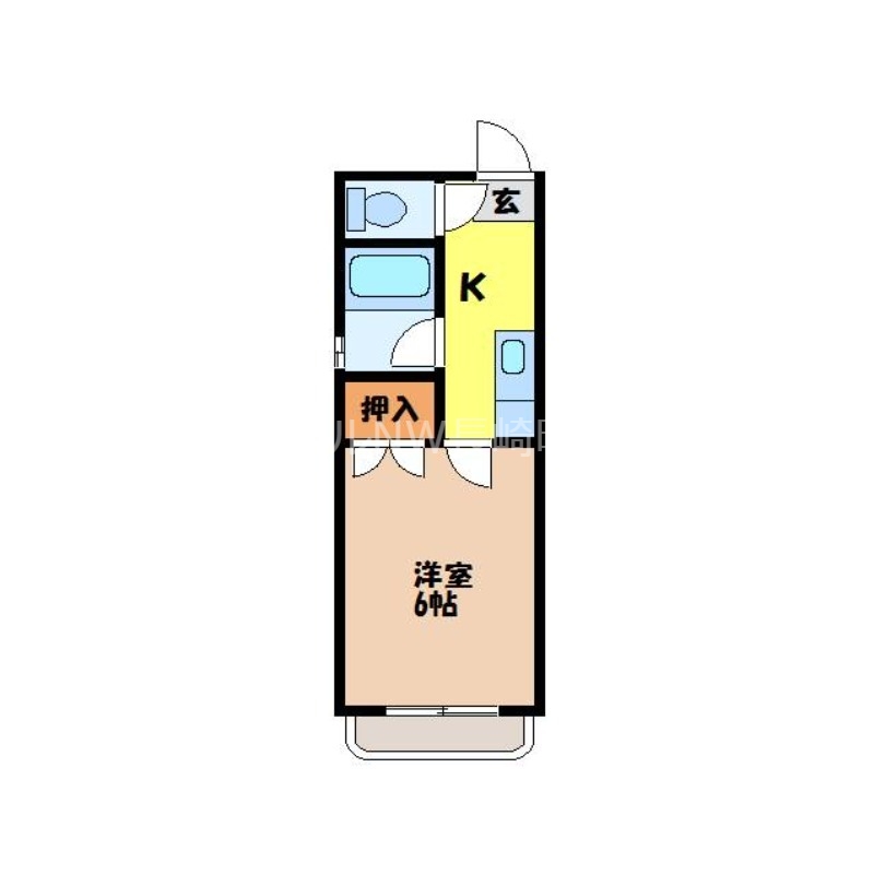 エクシード葉山の間取り