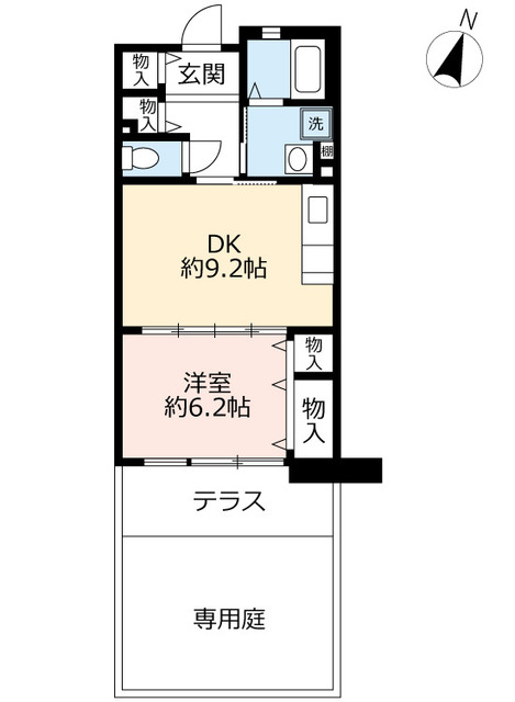 ＵＲアルビス緑丘の間取り