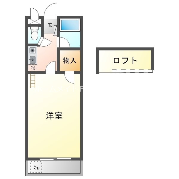 セザンヌ神野新田の間取り