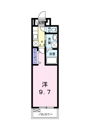 アリュールの間取り