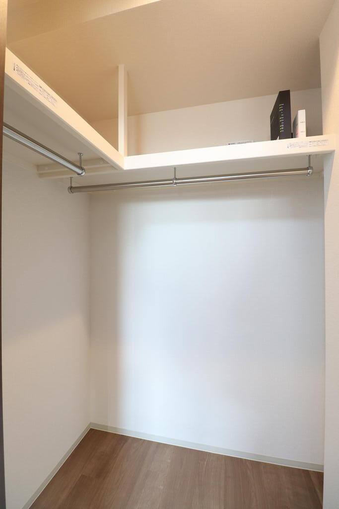 収納　ウォークインクローゼット