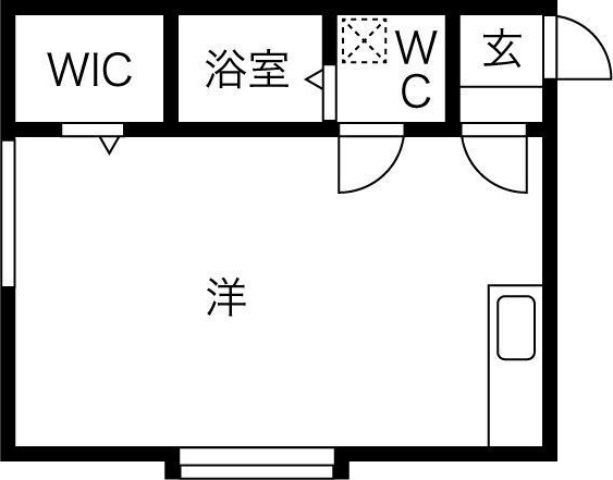 北海道札幌市中央区南十五条西１８（アパート）の賃貸物件の間取り