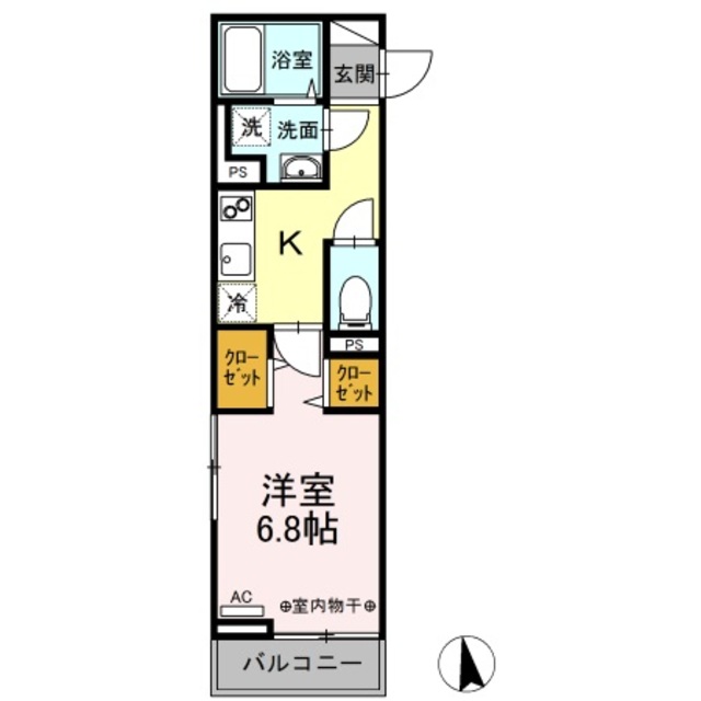 リナーシェ　Aの間取り