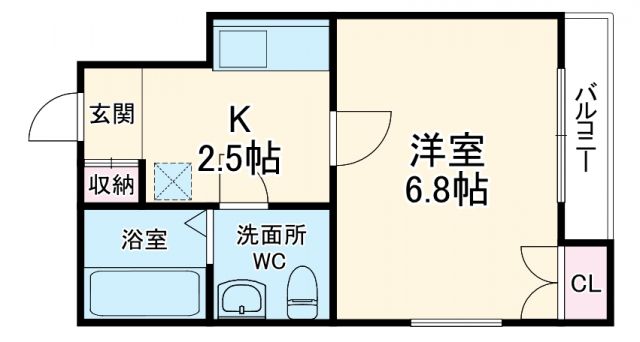 Lignum浦和常盤の間取り