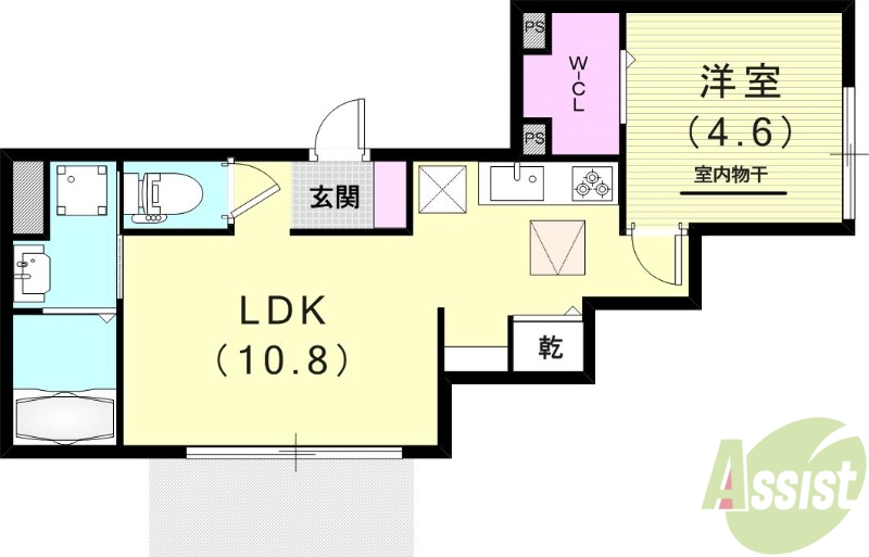 アンベリールの間取り