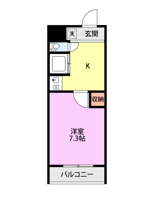 メゾンハヤカワの間取り