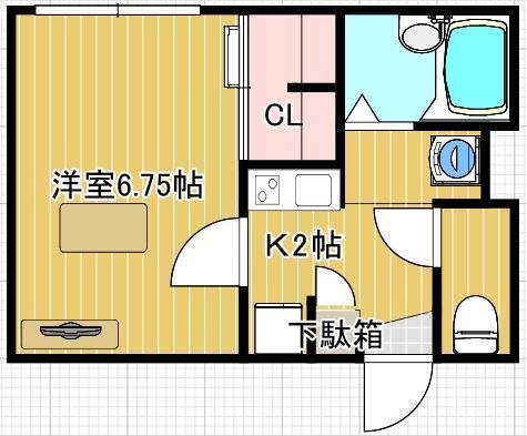 グリーンハウスの間取り