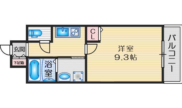 ＧＯパレス桃山台の間取り