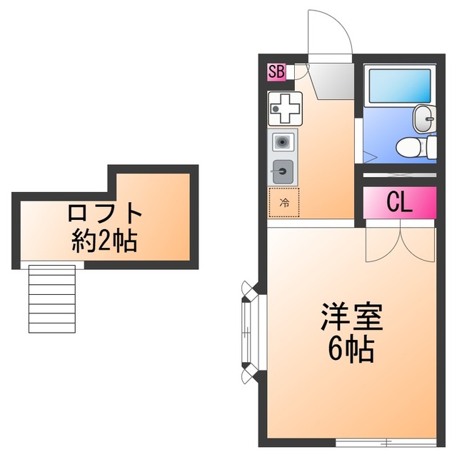 【コーセイハイツの間取り】