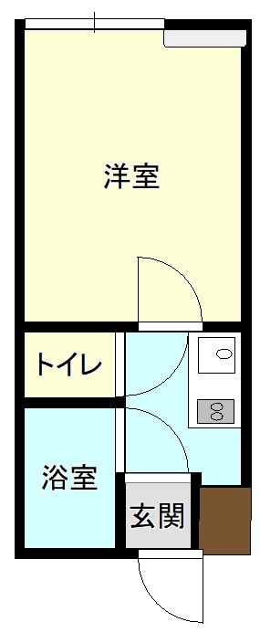 ビバライフとこなみＡ棟の間取り