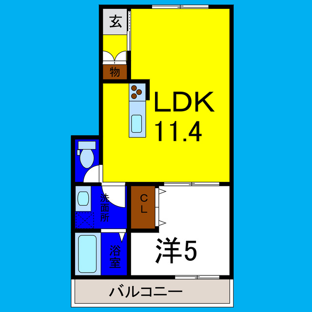 ピース・アレグリアの間取り