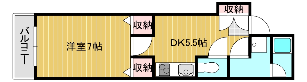 フォレステージ緑橋の間取り