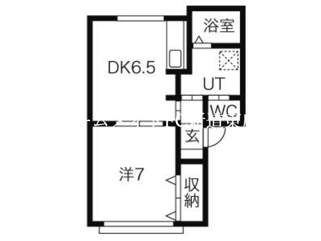 アルカディア26の間取り