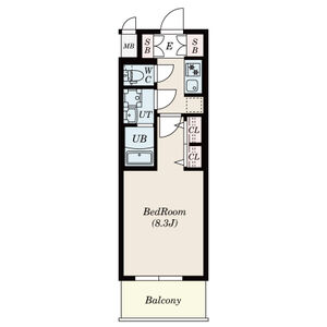 S-RESIDENCE名駅Westの間取り