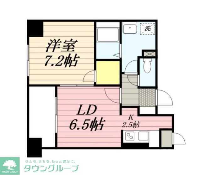 ラフィーネ博多駅前の間取り