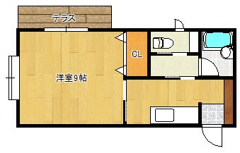 コンフォール坂井の間取り