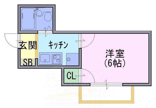 シーホースマンションの間取り