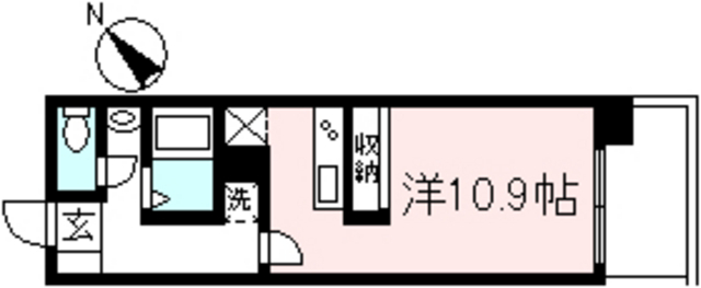 川崎市麻生区白鳥のマンションの間取り