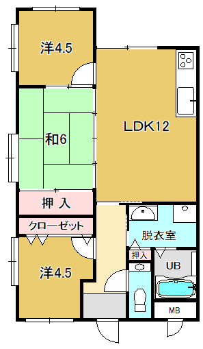 野口ビルの間取り