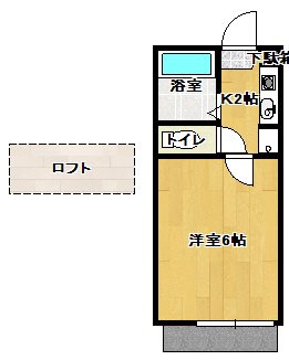 【メープルハイツの間取り】