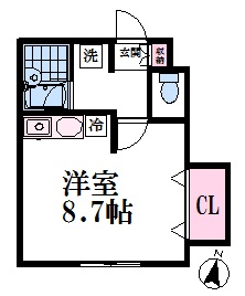 コナガーデンの間取り