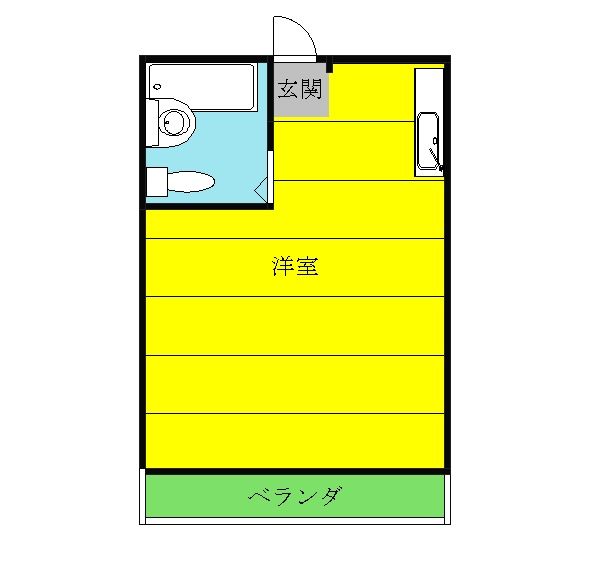 メゾン岸和田の間取り