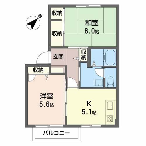 度会郡玉城町世古のアパートの間取り