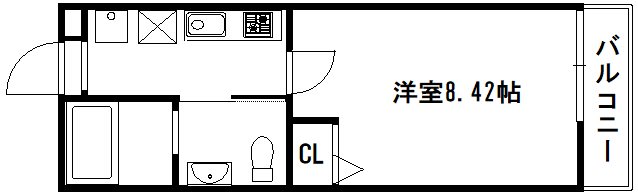 フラッティ壬生の間取り