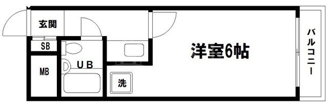 大手前ハイツの間取り