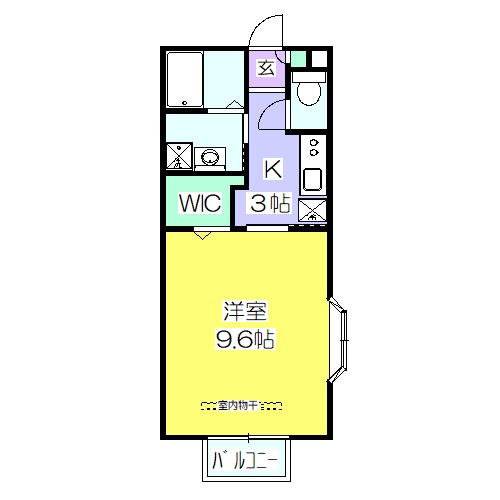 ラフォーレ山崎の間取り