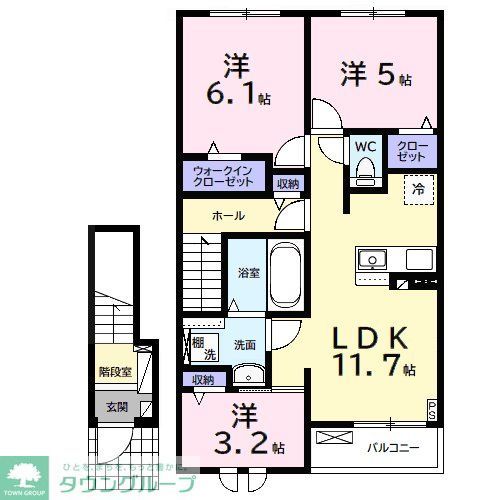 ＣＯＣＯＴＩ　ＢＡＳＥの間取り