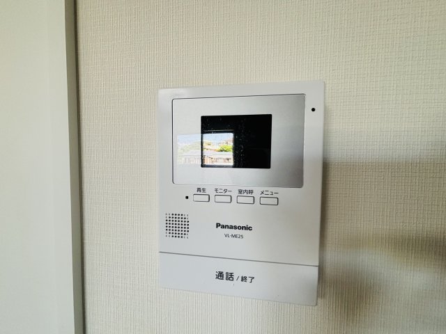 セキュリティ　安心のモニター付きです（前回募集時の写真です）