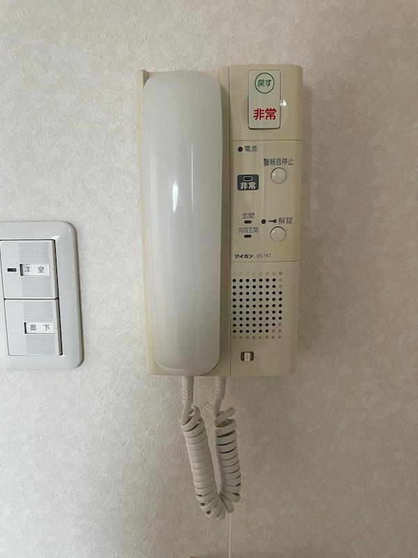 セキュリティ　※同物件、別部屋参考写真