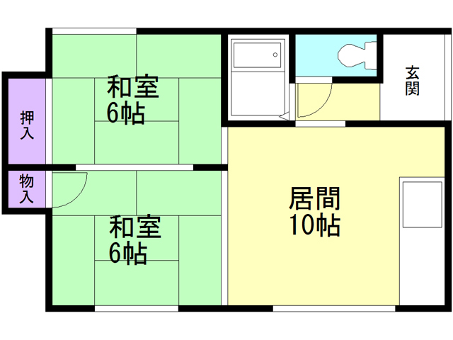 平尾アパート_間取り_0