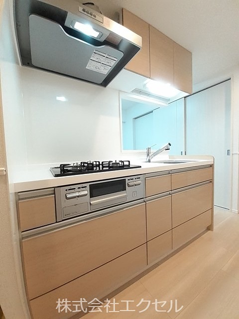 キッチン　コンロ付きキッチンです。