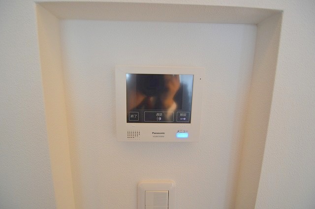 セキュリティ　誰が来たのか一目瞭然