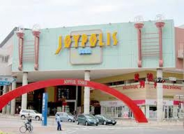 ショッピングセンター　ザ・ダイソー岡山ジョイポリス店（ショッピングセンター）まで396m