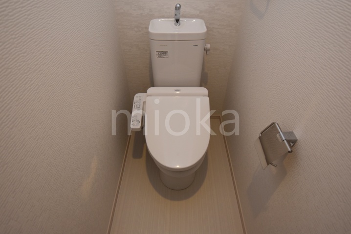 トイレ　ゆったりとした空間のトイレです