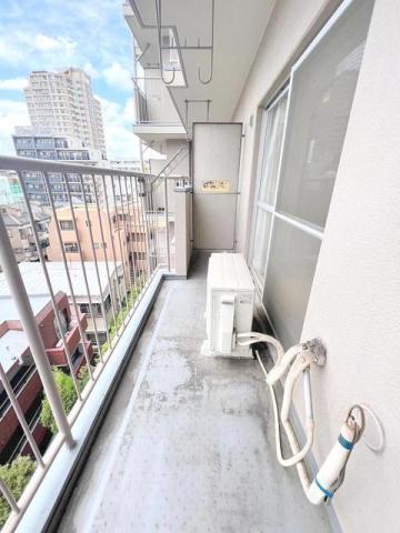 バルコニー　バルコニーがあります