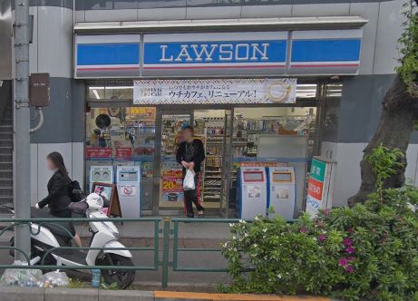 コンビニ　ローソン 新小川町店（コンビニ）まで376m