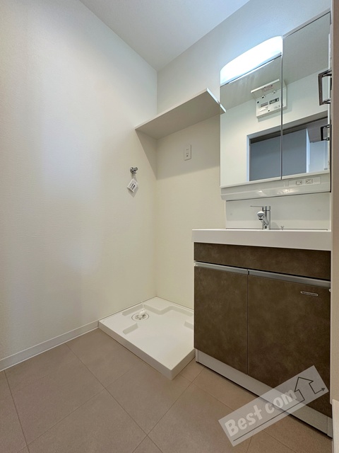 洗面設備　同施工メーカーのお写真です。