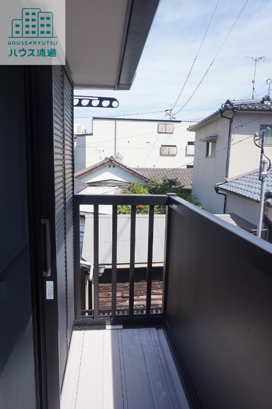 バルコニー　写真は別号室です。