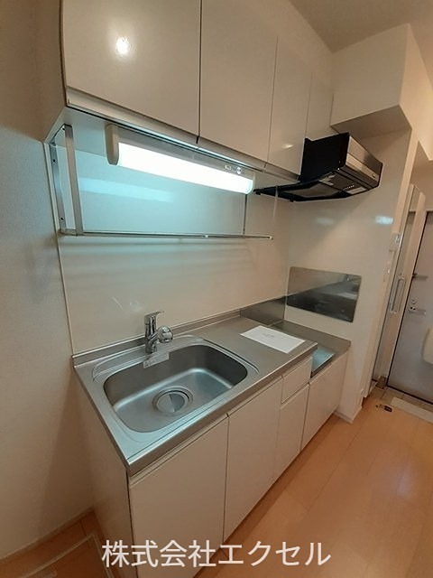 キッチン　お好きなガスコンロが設置できます。