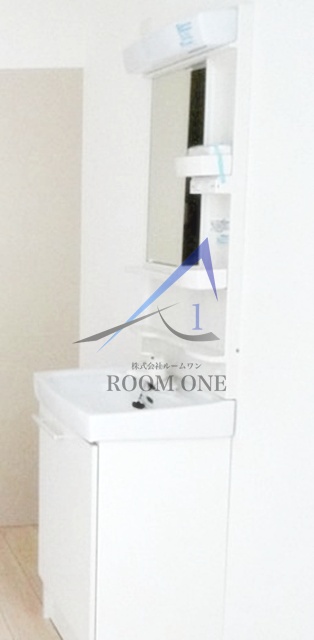 洗面設備　洗面台です。