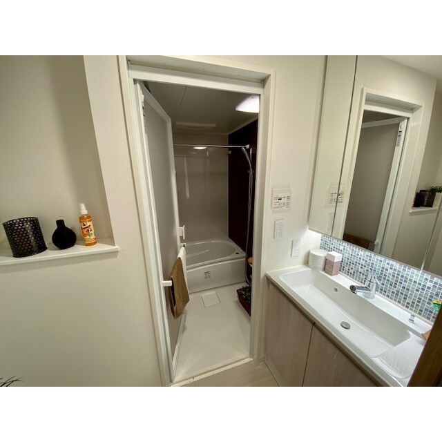 洗面設備　※家具は付きません。