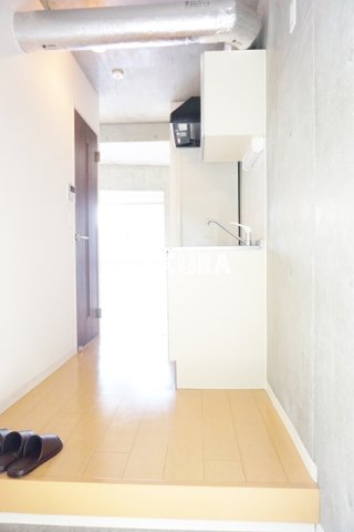 玄関　シューズボックス付きの玄関です♪