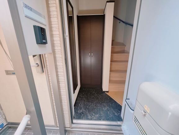 玄関　毎日通る玄関はこちらです