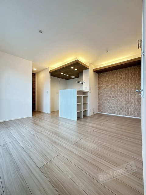 居室・リビング　間接照明付きで空間を演出♪