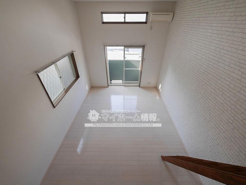 眺望　ロフトからの眺めはこんな感じです♪